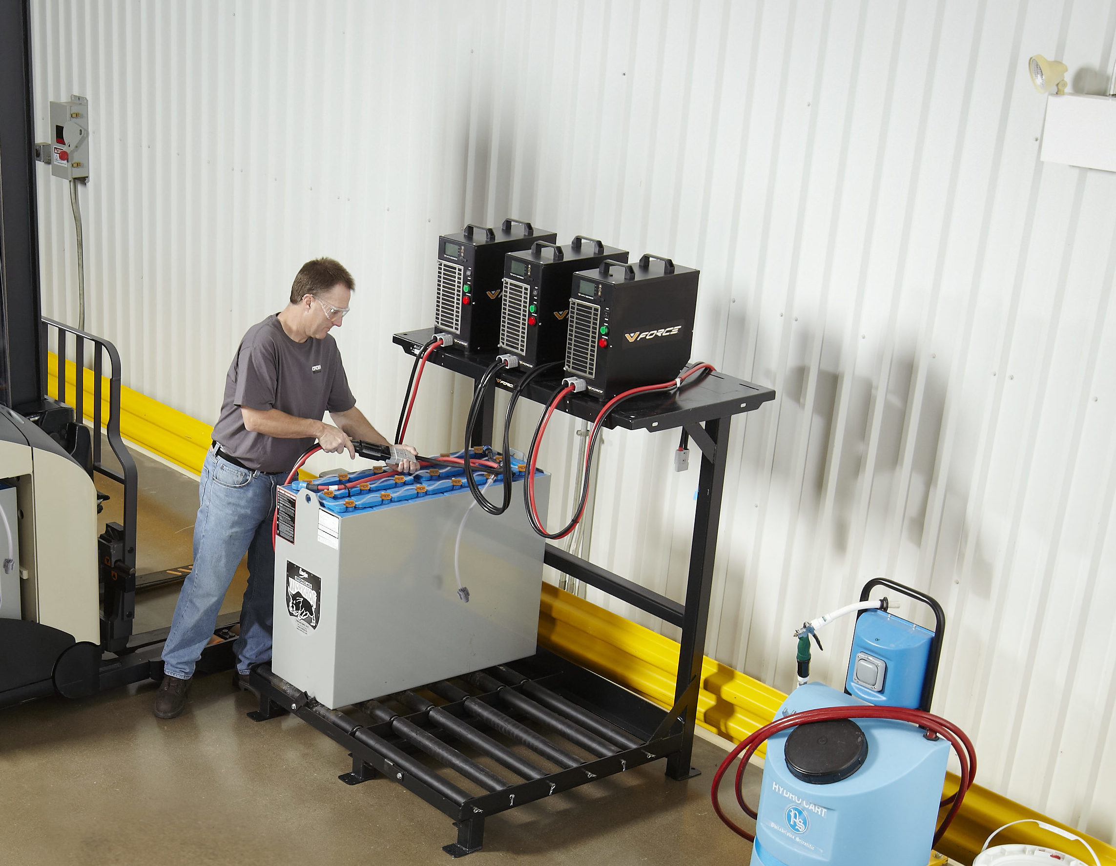 Industrial Battery Safety And Best Practices Lift Power Florida Georgia Forklift Dealer